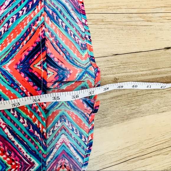 Boutique colorful swimsuit coverup size small - Picture 5 of 6